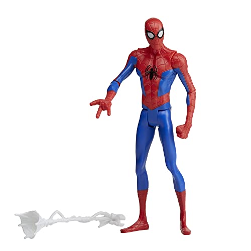 Spider-man Hasbro Gaming F3838 Marvel Across The Spider-Verse - Figura de Spiderman de 15 cm con Accesorio - A Partir de 4 años