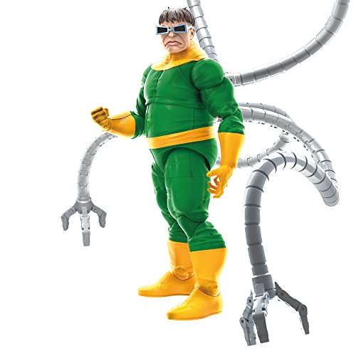 Spider-Man Hasbro Marvel Legends Series 60 Aniversario - Marvel’s Silk y Doctor Octopus - Pack Doble de Figuras de 15 cm - 9 Accesorios, Exclusivo en Amazon