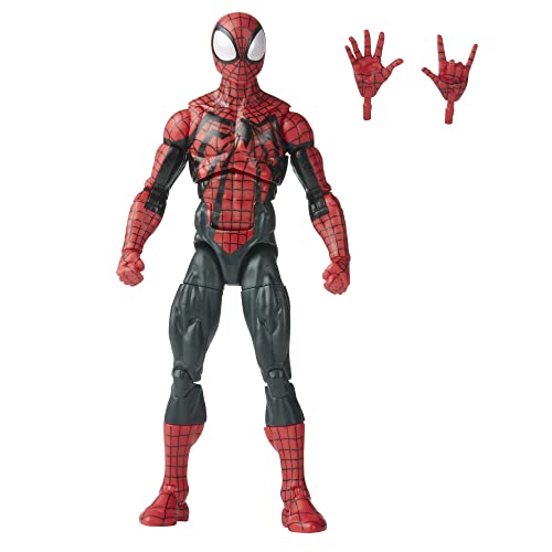 Spider-man Hasbro Marvel Legends Series, Ben Reilly Legends, Figuras coleccionables de 15 cm, 2 Accesorios