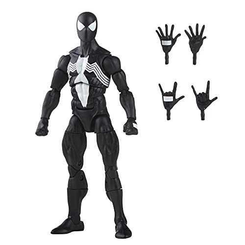 SPIDER-MAN Hasbro Marvel Legends Series - Marvel Figura de acción Symbiote Incluye 4 Accesorios: 4 Manos adicionales, F3697