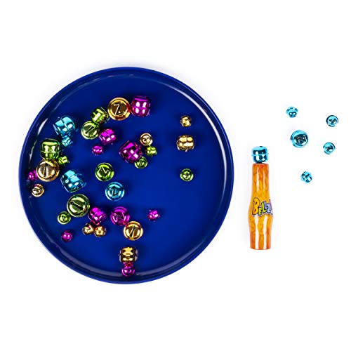 Spin Master Games Bellz-Juego Familiar con Varita magnética y Campanas de Colores, para niños a Partir de 6 años, Gris (778988321973)
