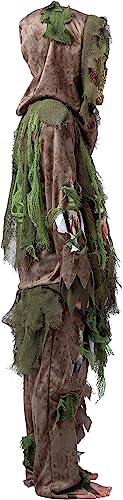 Spooktacular Creations Swamp Disfraz de Zombi Esqueleto Muerte en Vida Disfraz de Lujo de Halloween para Niños Juego de Rol Cosplay (X-Large(12-14 yrs))