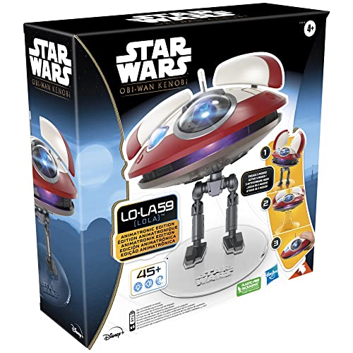 Star Wars - Edición animatrónica de L0-LA59 (Lola) - Droide electrónico Inspirado en la Serie OBI-WAN Kenobi - Juguete niños a Partir de 4 años