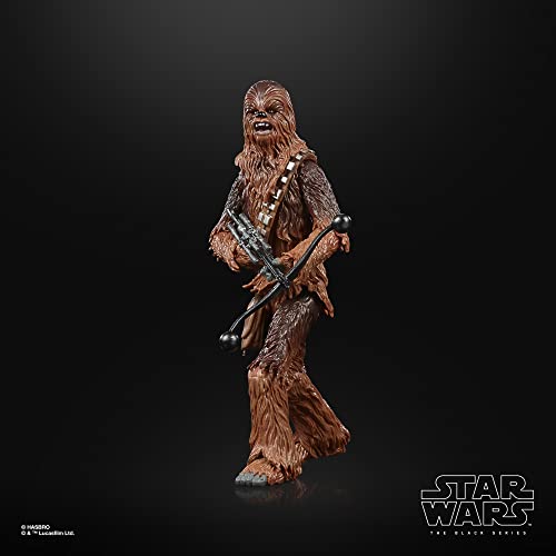 Star Wars Hasbro F4371 - The Black Series Archive - Juguete de Chewbacca a Escala de 15 cm - Una Nueva Esperanza - Figura de colección - Edad: 4+