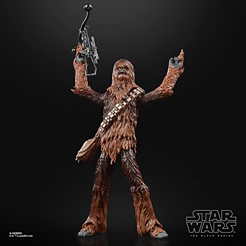 Star Wars Hasbro F4371 - The Black Series Archive - Juguete de Chewbacca a Escala de 15 cm - Una Nueva Esperanza - Figura de colección - Edad: 4+