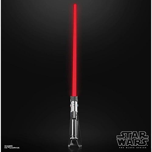Star Wars Hasbro The Nero Series - Darth Vader - Sable de luz Force FX Elite con Luces LED y Sonidos - Artículo de colección para Adultos, F3905