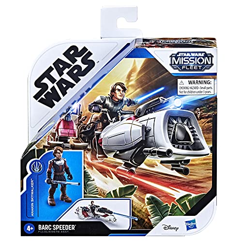 STAR WARS Mission Fleet Expedition Class Anakin Skywalker BARC Speeder Strike Figura y vehículo a Escala de 2.5 Pulgadas para niños a Partir de 4 años