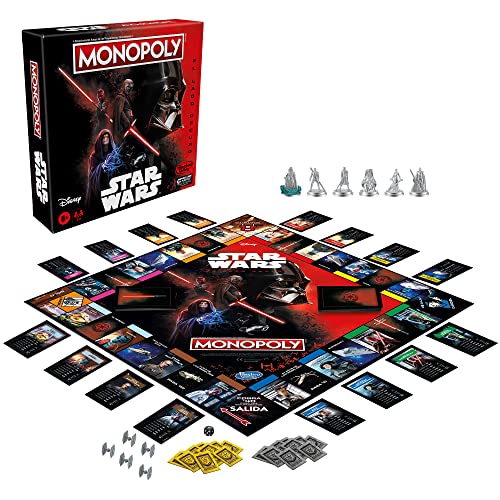 Star Wars Monopoly Dark Side en Castellano