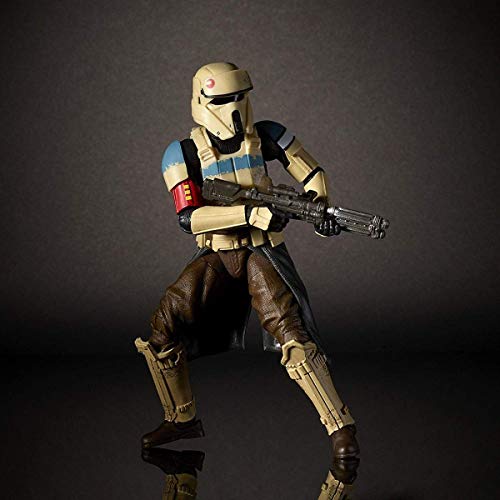 Star Wars The Black Series Scarif Figura de Stormtrooper, líder de Las Tropas de Asalto