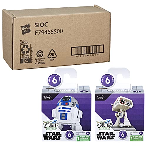 Star Wars The Bounty Collection Series 6 - Pack Doble de Figuras - R2-D2 & BD-1 - Juguetes niños a Escala de 5,5 cm