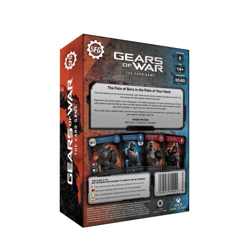 Steamforged Games Gears of War The Card Game: Core Game - 2 jugadores, 30-60 minutos de juego (versión en inglés)