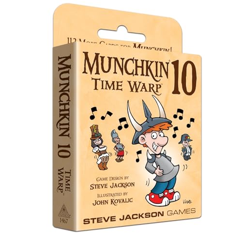 Steve Jackson Games SJG01467 Munchkin 10 - Juego de cartas Time Warp