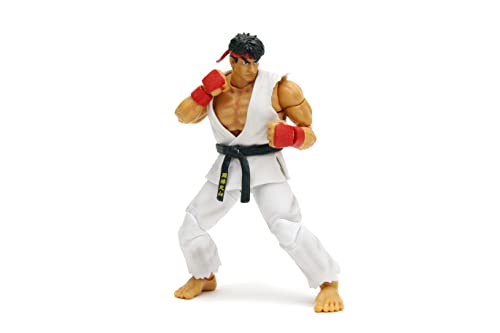 Street Fighter II 6" Ryu Action Figure, Toys for Kids and Adults