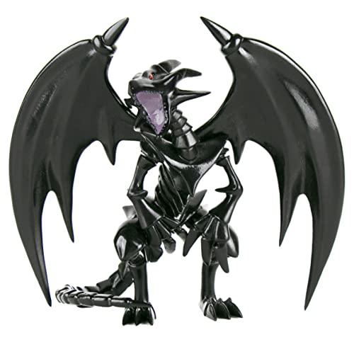 Super Impulse- Yu-Gi-Oh Figuras articuladas Muy detalladas de 3.75 Pulgadas. El Juego Incluye Harpie Lady y Dragón Negro de Ojos Rojos. (5502C)