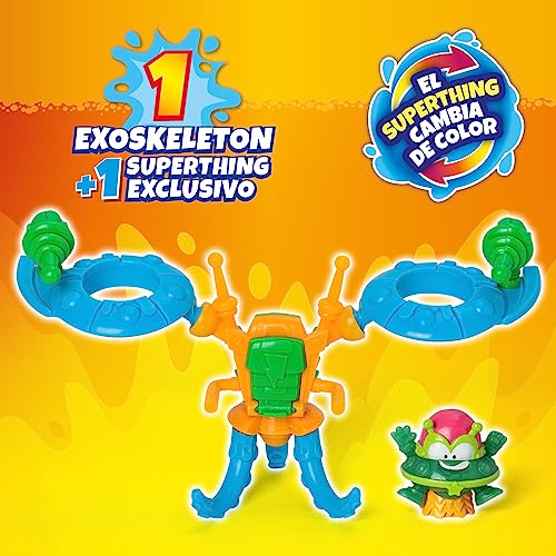 SUPERTHINGS Serie Mutant Battle – Colección Completa de 12 Exoskeletons. Cada Caja Contiene 1 Exoskeleton + 1 SuperThing + 1 Checklist. Compatibles con Kids