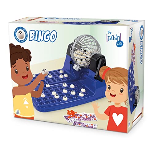 Tachan - Bingo automático Deluxe - Juego de Mesa para Toda la Familia - (CPA Toy Group 767T00822)