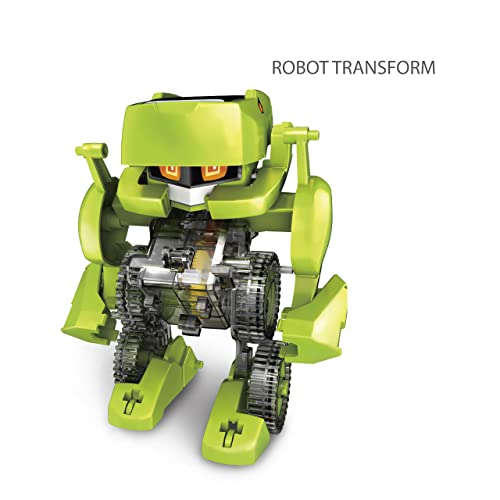 Tachan Robot Juguete de Construcción 4 Robots en 1, Funcionamiento con Energía Solar, Iniciación en la Robótica de los Niños, Instrucciones Detalladas, Multicolor, 784T00607