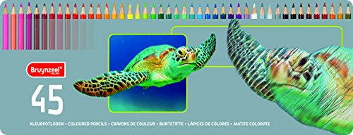 Talens - Set 45 Lápices de colores dibujo Tortuga