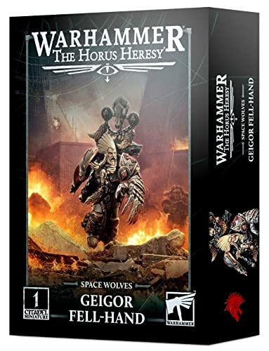 Taller de Juegos - Warhammer - Horus Herejía: Lobos Espaciales: Geigor Cayó de la Mano