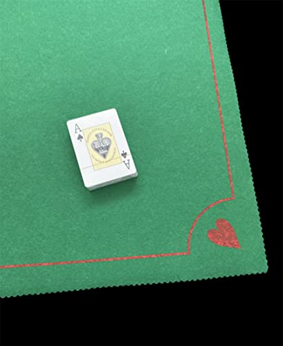 Tapete Cartas - Tapete Poker - Tapete Juego Poker - Tapete Plegable Viaje Poker - Tapete Cartas Viaje (Poker)