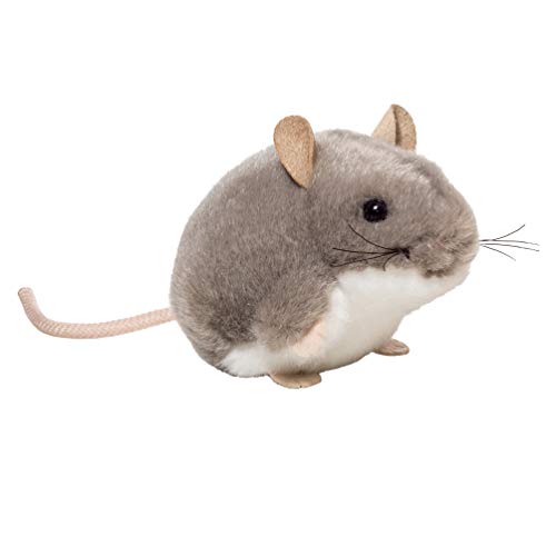 Teddy Hermann 92657 ratón, grisu 9 cm, Peluche
