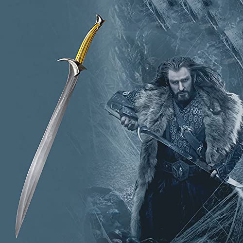 The Lord of the Rings The Hobbit Thorin Cosplay Espada De PU,Espada Arma Juguetes Película Prop Katanas Blade Sword,Regalo Para Amantes Del Anime,Accesorios De Cosplay de ropa,Juguetes Decorativos