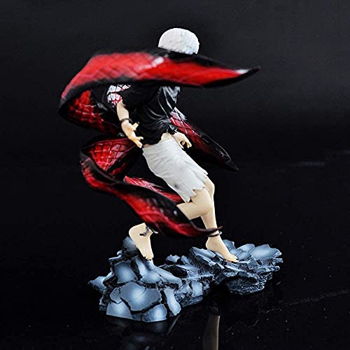 Tokyo Ghoul Kaneki Ken Anime - Figura cambiante de desmontar - Figura de PVC - Figura decorativa, decoración coleccionable, juguete de animaciones - Modelo de 22,5 cm