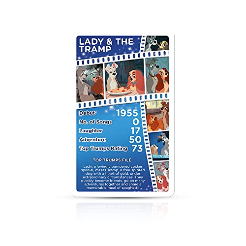 Top Trumps Disney Classics, Juego de Cartas, Azul/Multicolor