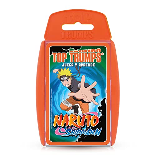Top Trumps Naruto Shippuden - Juego de Cartas con tus Personajes del Manga Naruto Favoritos - Versión en Español