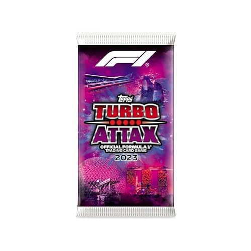 Topps Turbo Attax Fórmula 1 2023, cartas coleccionables - Caja completa
