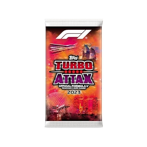 Topps Turbo Attax Fórmula 1 2023, cartas coleccionables - Caja completa