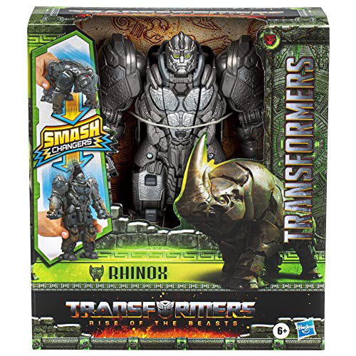 Transformers: El Despertar Figura de Acción Convertible Smash Changer de Rhinox de 22,5 cm para niños a Partir de 6 años