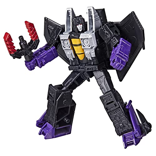 Transformers Figura de acción Legacy Core Skywarp de Toys Generations, 8 y más, 8,5 x 9,5 cm, multicolor, F3011