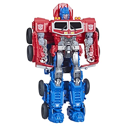 Transformers Juguetes Película Despertar de Las Bestias - Smash Changer - Optimus Prime - Figura de acción - 22,5 cm - A Partir de 6 años