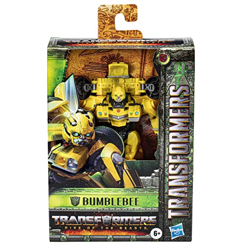 Transformers: Rise of The Beasts - Bumblebee Clase de Lujo - Figura de acción de 12,5 cm - A Partir de 6 años