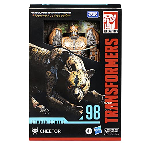 Transformers Studio Series - Figura 98 - Figura de acción de Cheetor de 16,5 cm - Transformers: El Despertar de Las Bestias