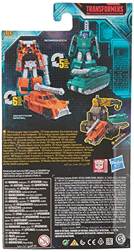 Transformers - Toys Generations War for Cybertron: Earthrise Micromaster WFC-E4 Military Patrol paquete de 2 (E7150)