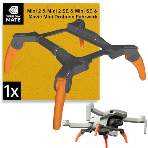 Tren de aterrizaje para drones, 1 juego, compatible con DJI Mini 2, DJI Mini 2 SE, DJI Mini SE, DJI Mavic Mini, patas de aterrizaje protegen cardán y subsuelo, base para aterrizaje, patas de