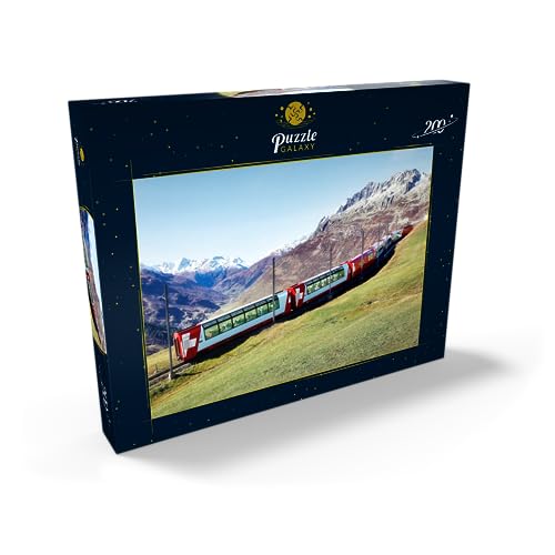 Tren Panorámico En Andermatt, Uri, Suiza - Premium 200 Piezas Puzzles - Colección Especial MyPuzzle de Puzzle Galaxy
