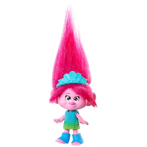 Trolls 3 Todos Juntos Muñeca Reina Poppy, inspirado en la película, juguete +3 años (Mattel HNF06)