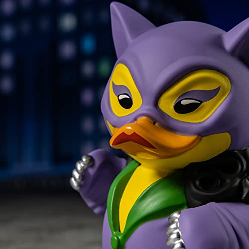 TUBBZ Batman Figura de Pato, Color DC Catwoman, (Rubber Road Ltd NS3263)
