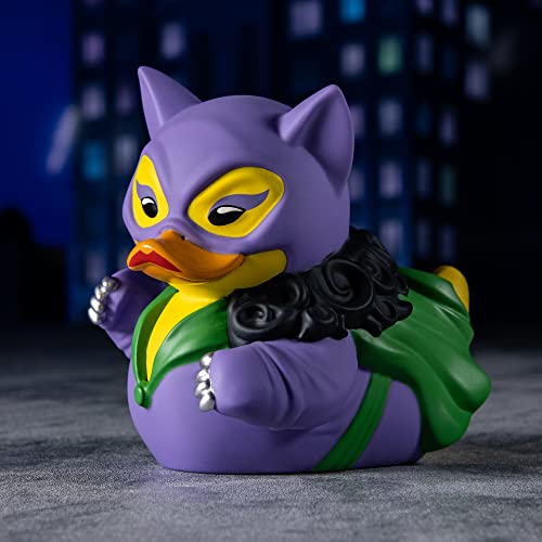 TUBBZ Batman Figura de Pato, Color DC Catwoman, (Rubber Road Ltd NS3263)