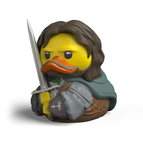 TUBBZ Figura Coleccionable de Pato de Goma de Vinilo Aragorn, edición en Caja, mercancía Oficial del Señor de los Anillos, TV, películas y Videojuegos