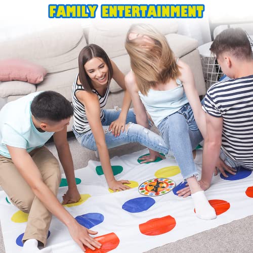 Twister Juego, Twister, Juego Twister para Niños, Juego Twisting, Juegos De Suelo Gaming Familiar