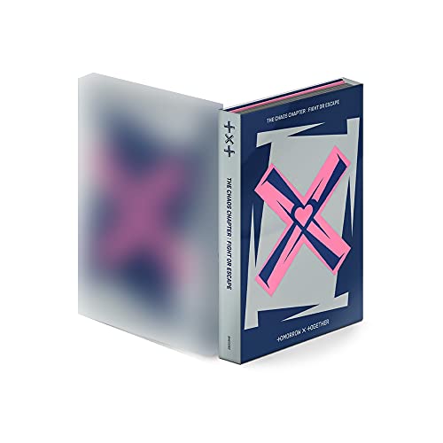 TXT The Chaos Chapter : Fight or Escape 1st Repackage Album Tomorrow X Together [+Extra Photocard and Sticker] (Escape ver)