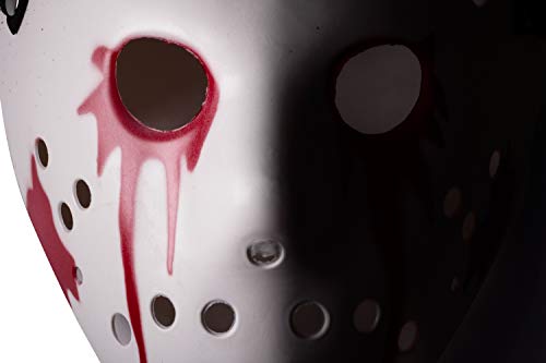 Ultra Rojo Sangre y Blanco Ensangrentado Máscara de Adultos Máscara de Asesino de Halloween Máscara de Hockey Festival Máscaras de Piratas Informáticos Disfraz vS Cosplay Horror Hombres Mujeres