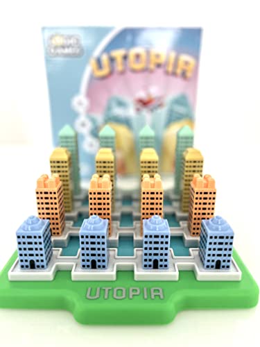 Utopia. Juego de lógica Logic Game. Juego para 1 Jugador a Partir de 8 años. Juego para razonamiento, lógica y atención