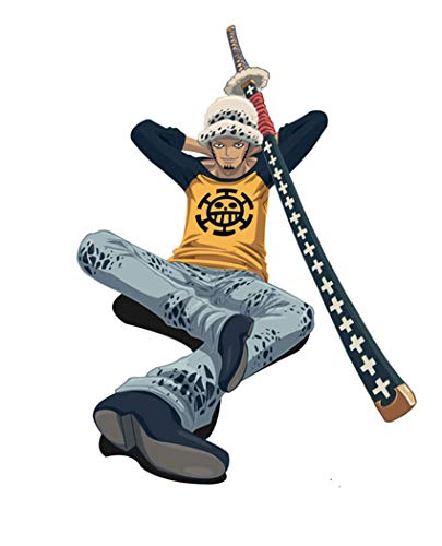 WANHONGYUE Anime One Piece Trafalgar Law Cosplay Sombreros de Vestir Sombreros Pork Pie Sombrero de Felpa Invierno 1