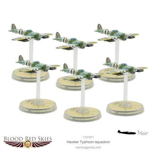 Warlord Games Blood Red Skies: British Hawker Typhoon Squadron