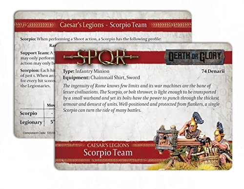 Warlord Games - SPQR: Caesar's Legiones Scorpio Team